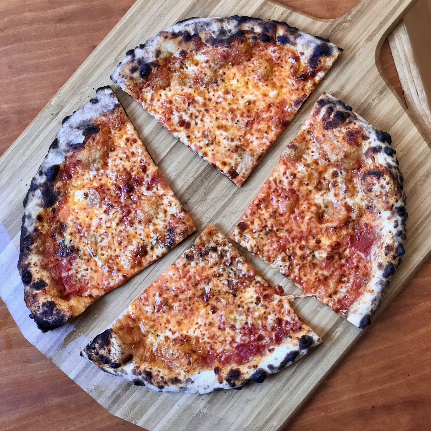 NY-Style Cheese Pizza, Pizza Steel