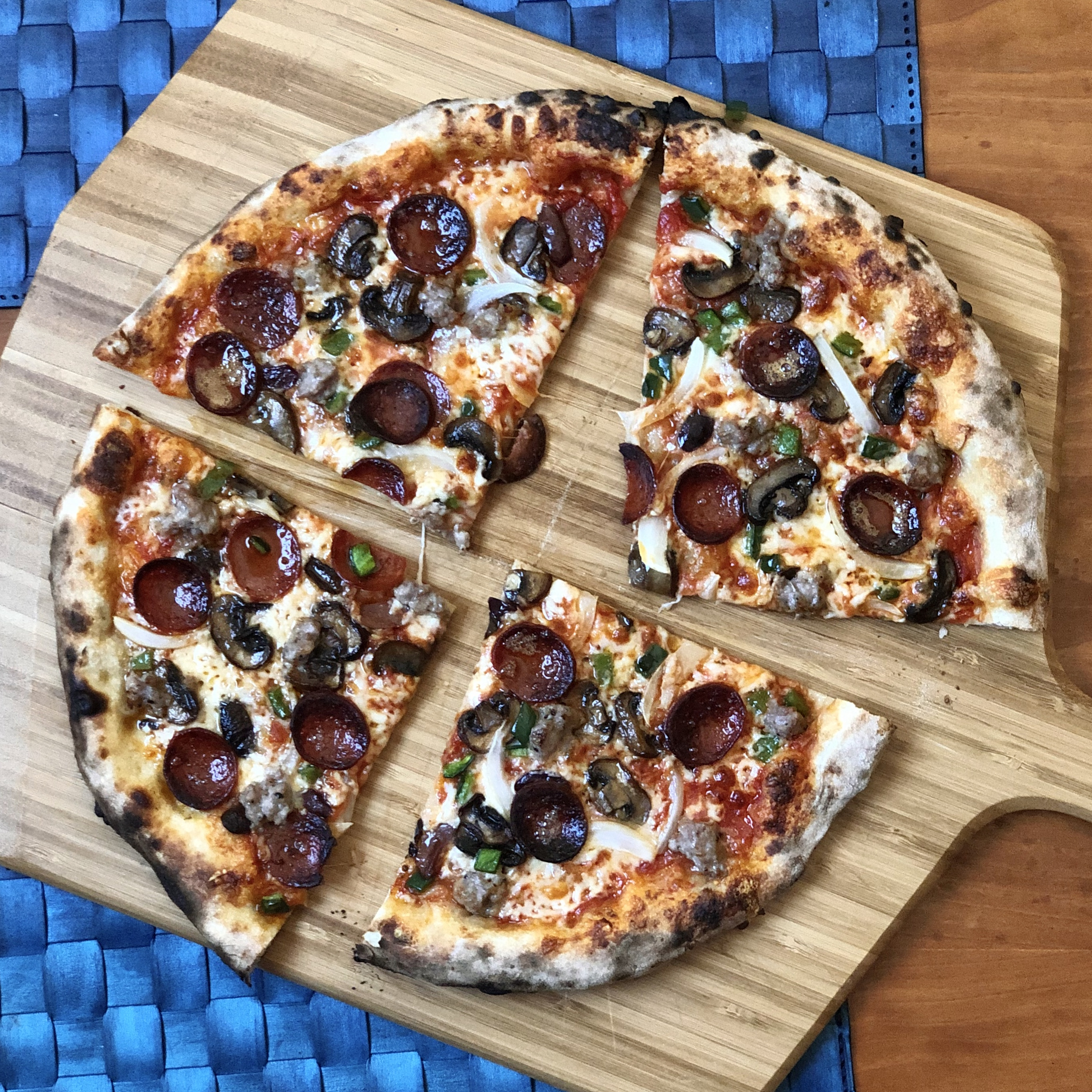 The Combo Slice | Homemade New York Style Pizza Recipe