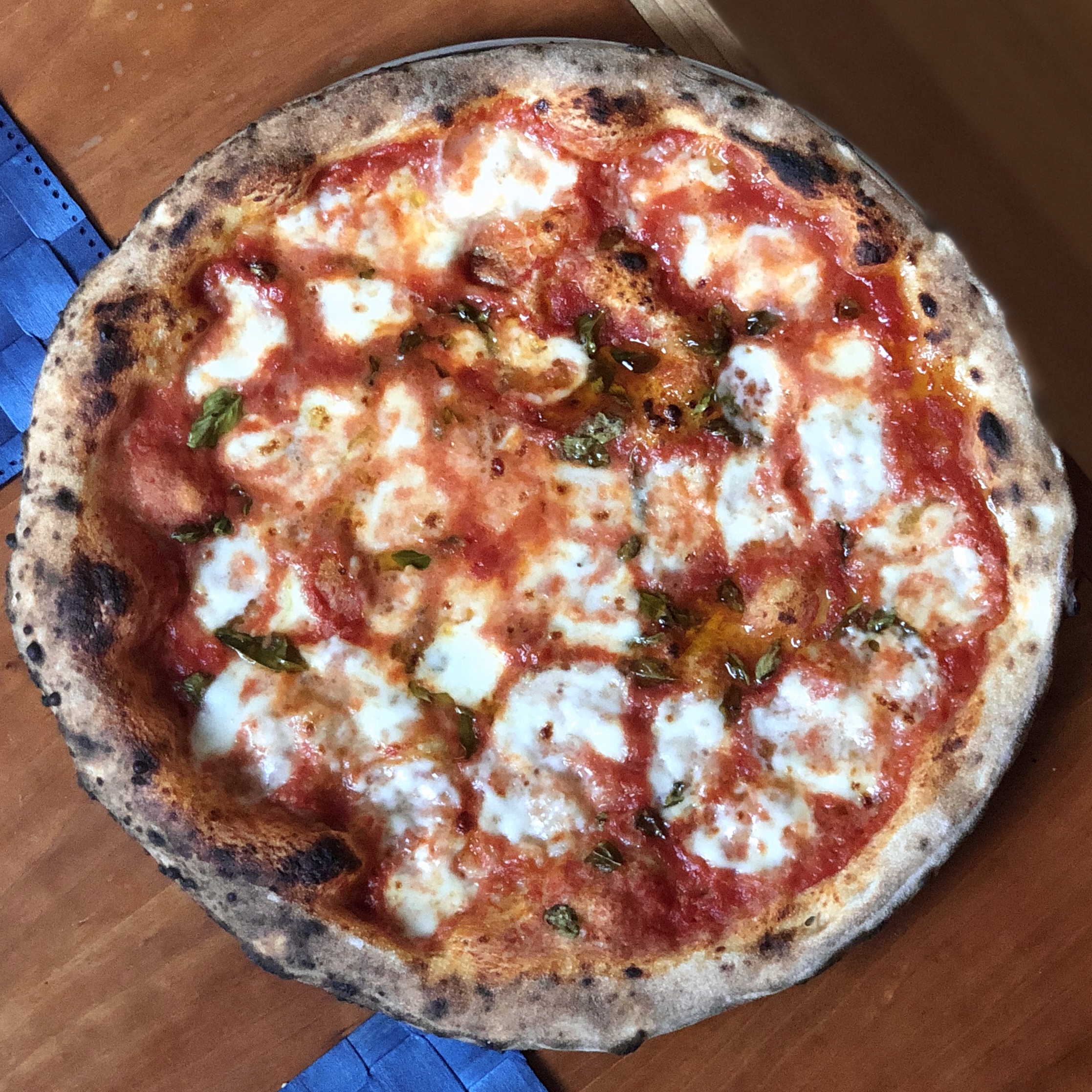 Easy Pizza Margherita Recipe StretchTopBake in the Ooni Santa