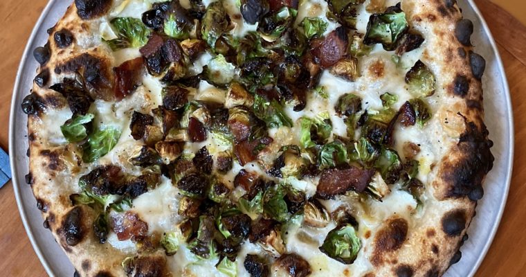 Brussels Sprouts and Bacon Pizza | Recipe & Ooni Pizza Oven How To