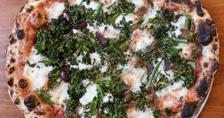 Broccolini & Olive Pizza Recipe and How To Video