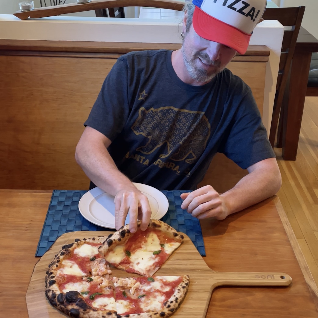 PIZZA MARGHERITA ON 72-HOUR DOUGH IN THE OONI KODA 16