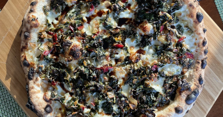 Rainbow Chard Pizza Recipe & How To Video