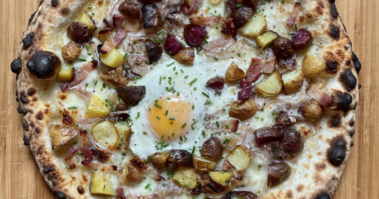 Potato, Bacon & Egg Pizza Recipe & Ooni How To Video