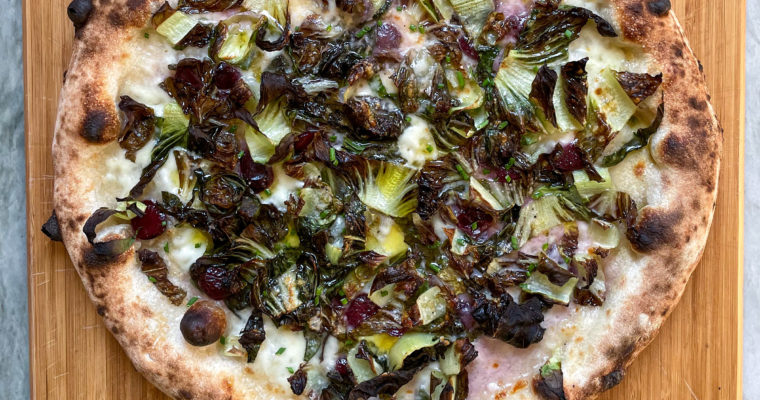 Radicchio & Cherry Pizza Recipe