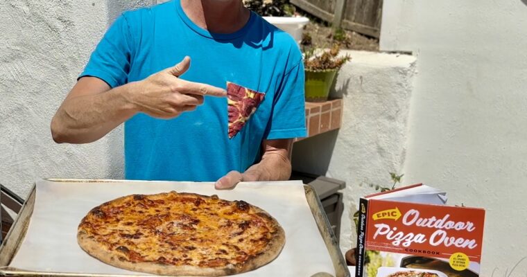 New York Style Cheese Pizza: Epic Outdoor Pizza Oven Cookbook