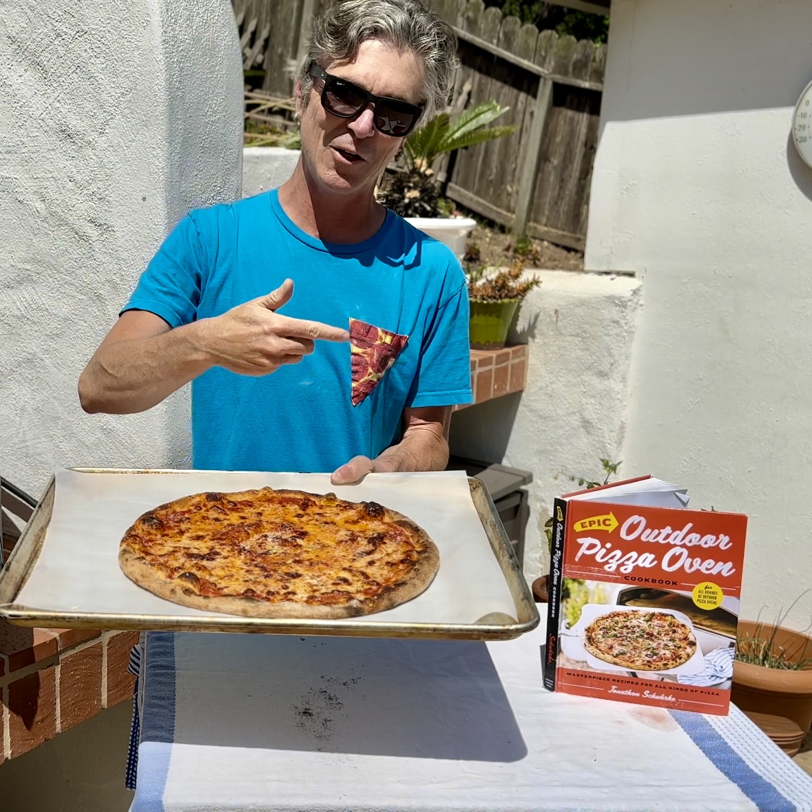 New York Style Cheese Pizza: Epic Outdoor Pizza Oven Cookbook